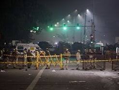 - Blast Site Image: "Delhi Red Fort blast site near Metro Station, November 2025"