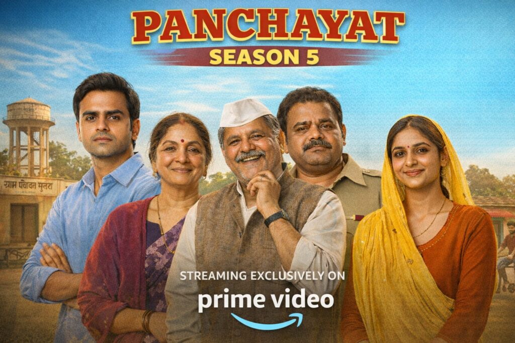 Panchayat Season 5 streaming on Amazon Prime Video