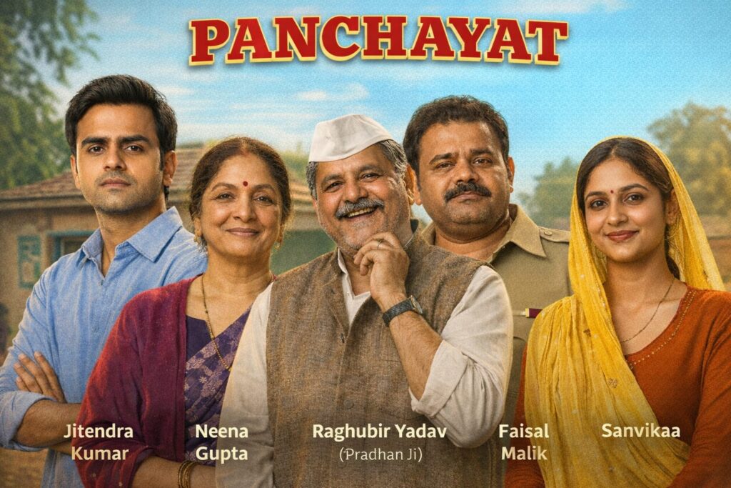 Panchayat Season 5 cast Jitendra Kumar Neena Gupta